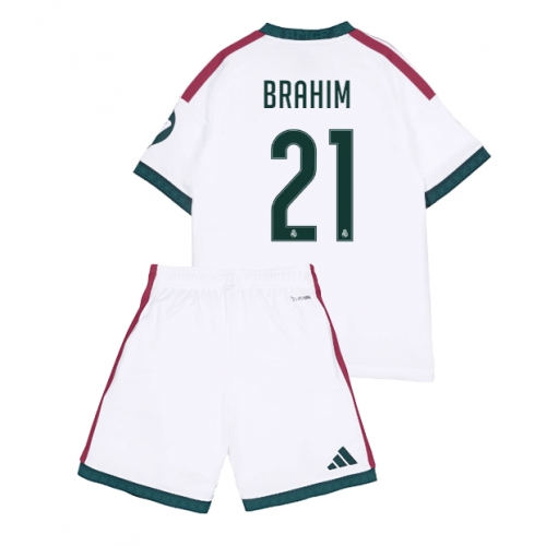 Real Madrid Brahim Diaz #21 Maglia Gara Casa Repliche 2026-27 Bambino Maniche Corte Real Madrid Brahim Diaz #21 Maglia Gara Casa Repliche 2026-27 Bambino Maniche Corte